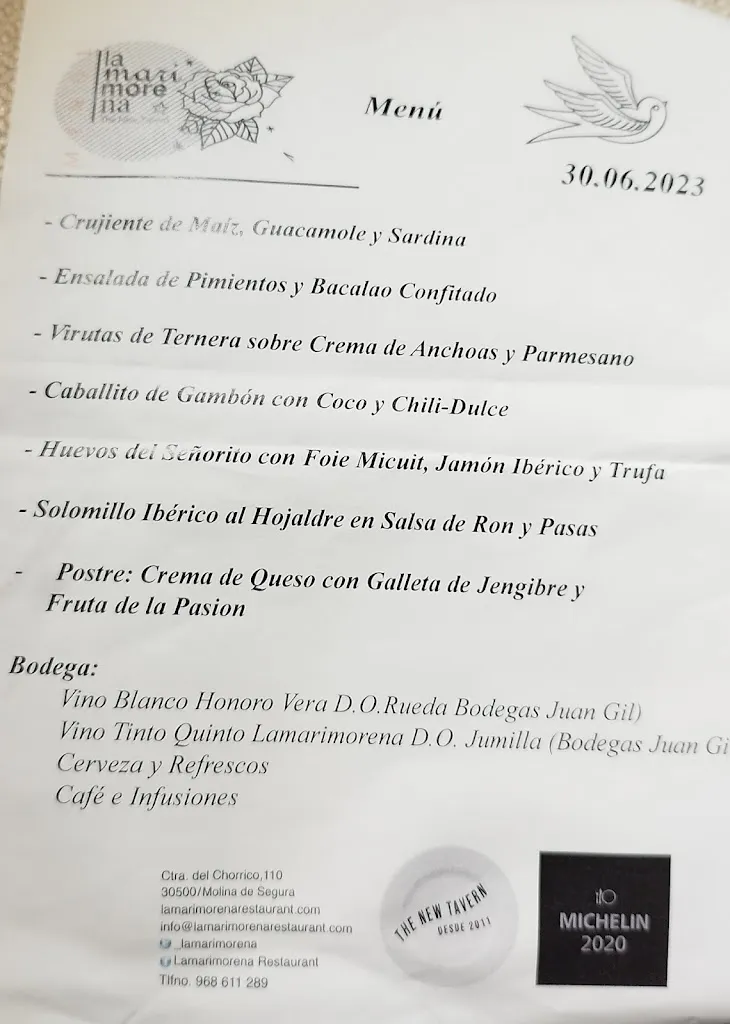 Menu_Lamarimorena Restaurante_Molina de Segura_image_2