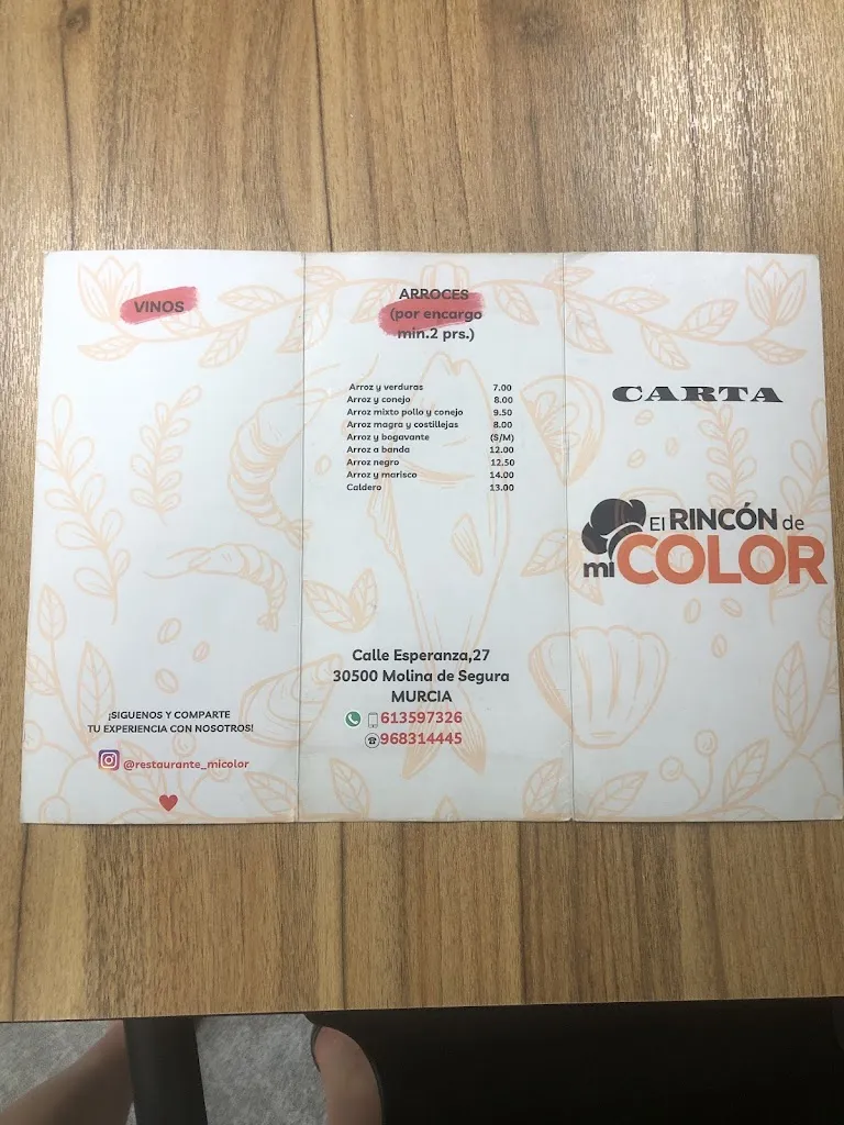 Menu_El Rincón de mi Color_Molina de Segura_image_2