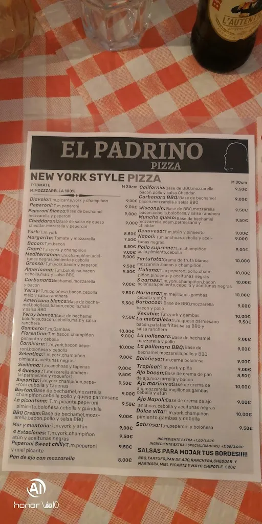 Menu_Trattoria da Michelle_Mazarrón_image_1