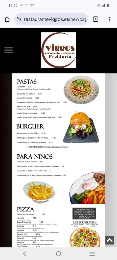 Menu_Restaurant Viggos_Mazarrón_image_4