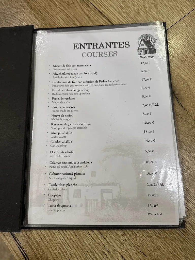 Menu_Restaurante la Barraca_Mazarrón_image_1