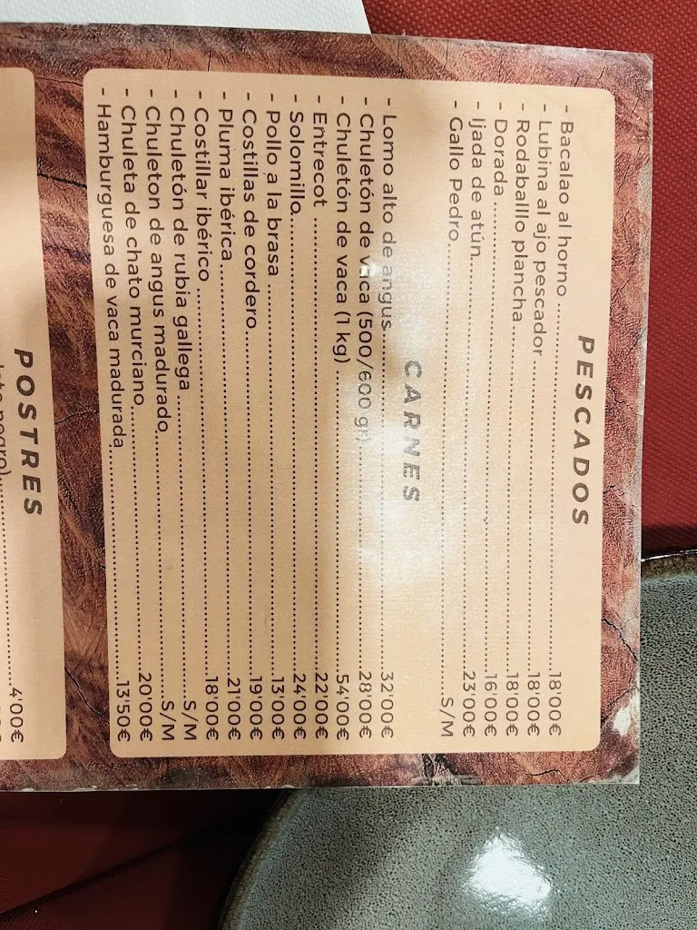 Menu_Restaurante La Inesperada_Mazarrón_image_2