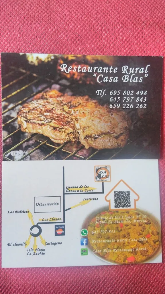 Menu_Restaurante Rural Casa Blas_Mazarrón_image_1