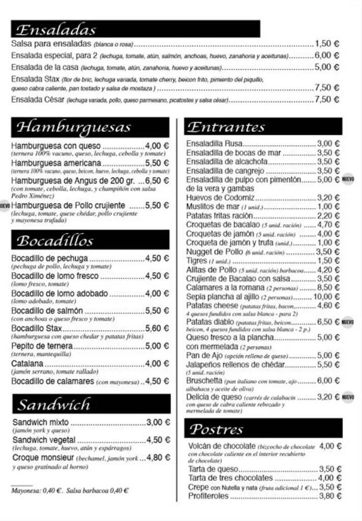 Menu_Pizzería Stax_Redován_image_2