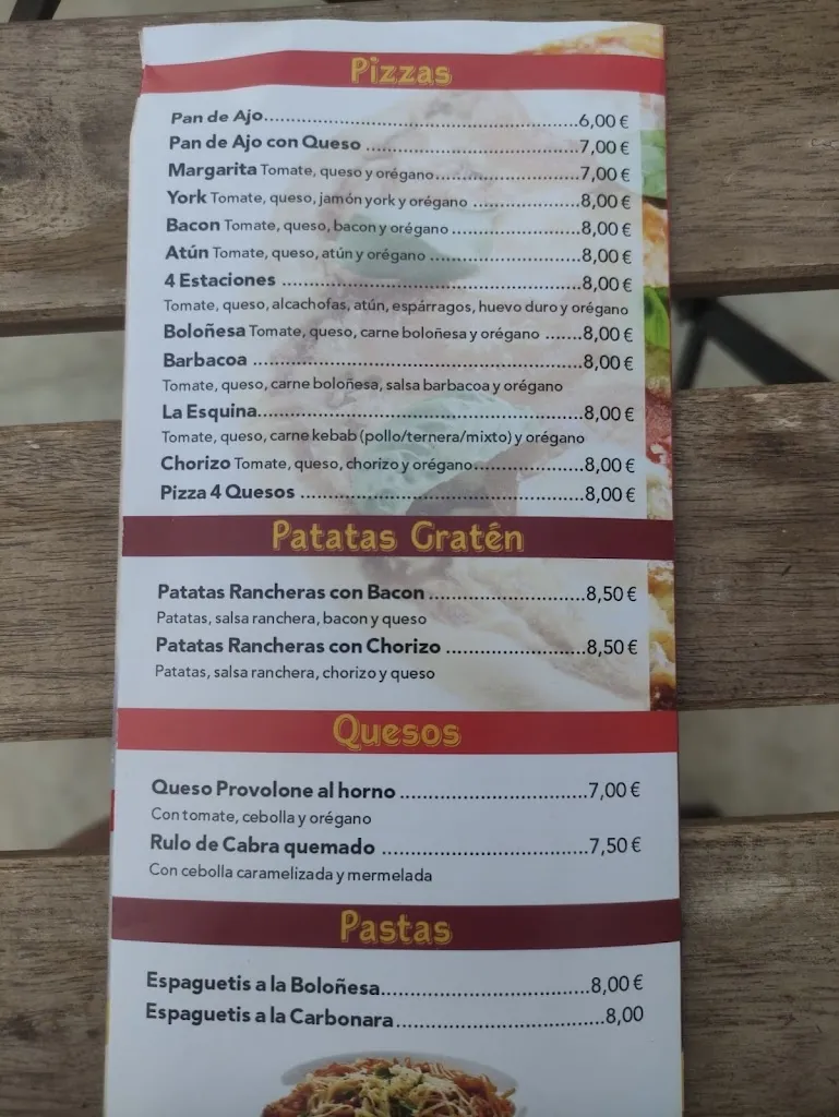 Menu_La Esquina de Pepe_Mazarrón_image_1