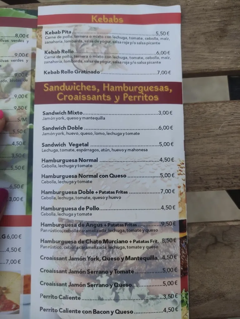 Menu_La Esquina de Pepe_Mazarrón_image_2