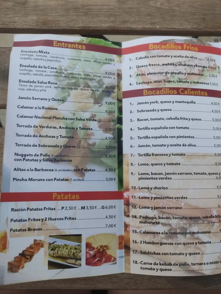 Menu_La Esquina de Pepe_Mazarrón_image_3