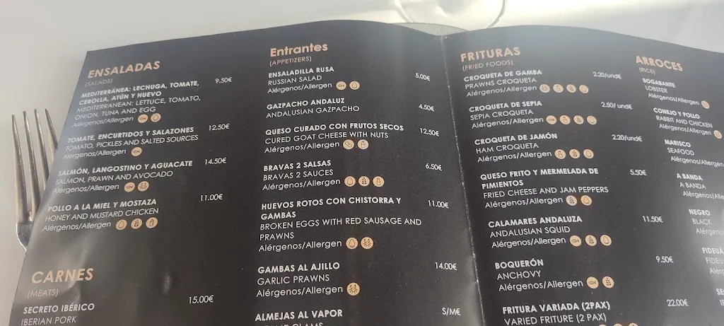 Menu_La Gente Restaurante_Mazarrón_immagine_4