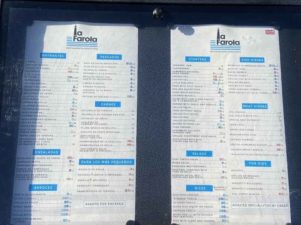 Menu_La Farola_Mazarrón_image_3