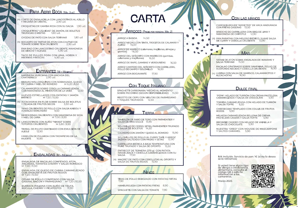 Menu_Pepa Restaurante_Murcia_image_1