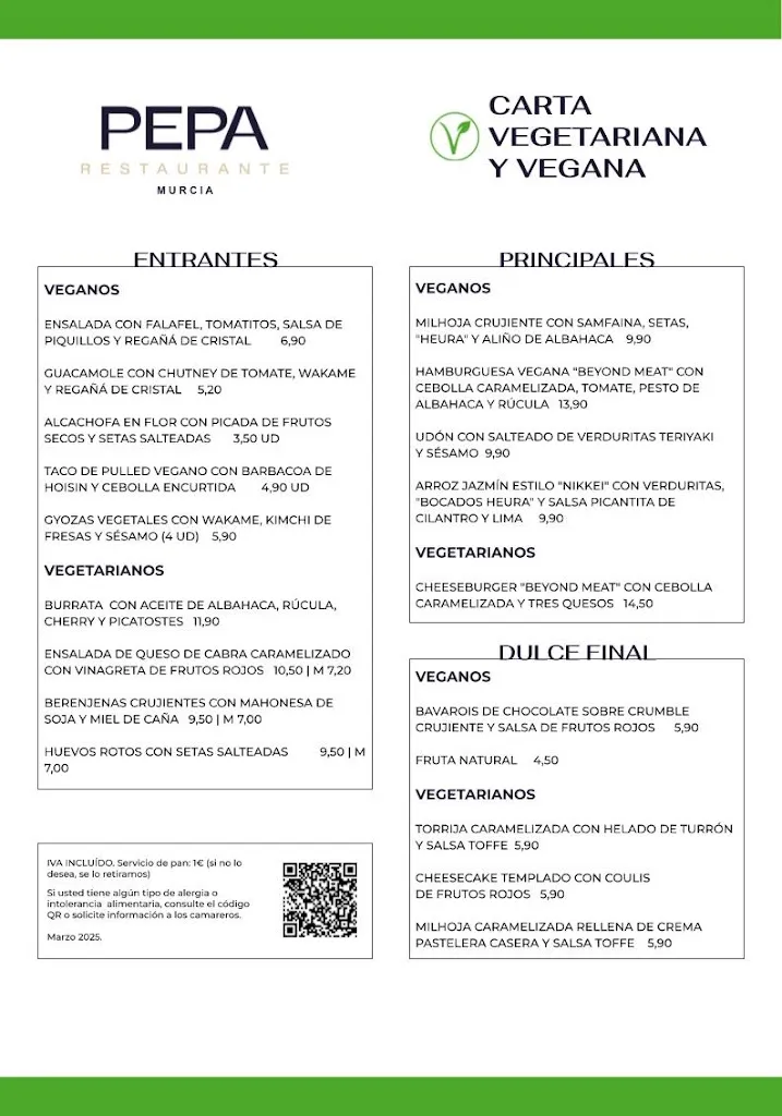 Menu_Pepa Restaurante_Murcia_image_4