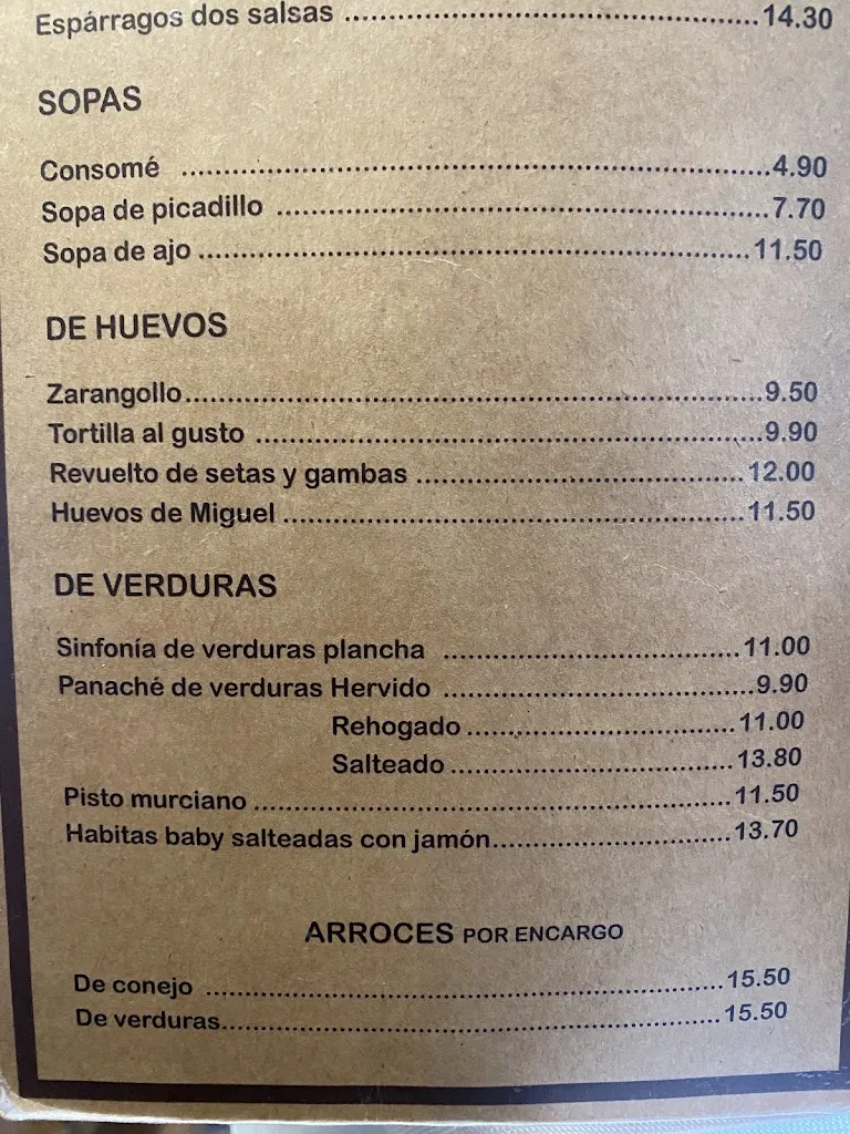 Menu_Restaurante La Pequeña Taberna_Murcia_image_4