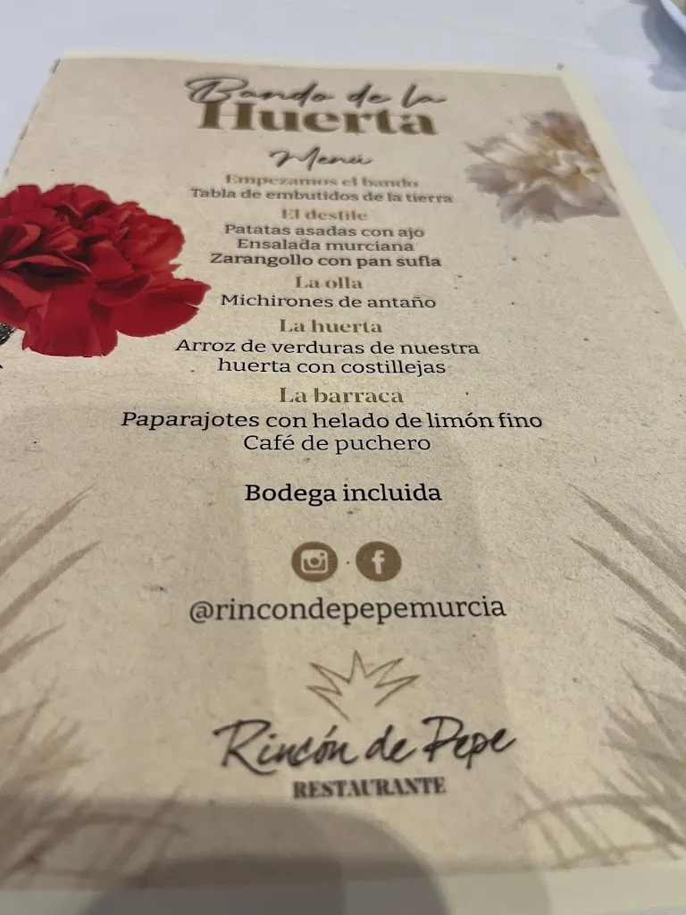 Menu_Restaurante Rincón de Pepe_Murcia_image_4