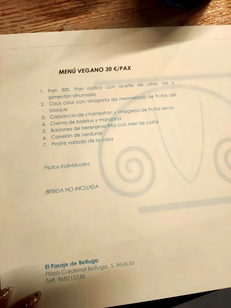 Menu_El Pasaje de Belluga_Murcia_image_4
