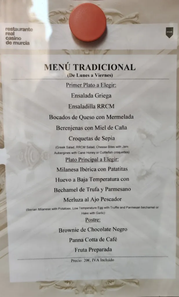 Menu_Restaurante Real Casino de Murcia_Murcia_image_3