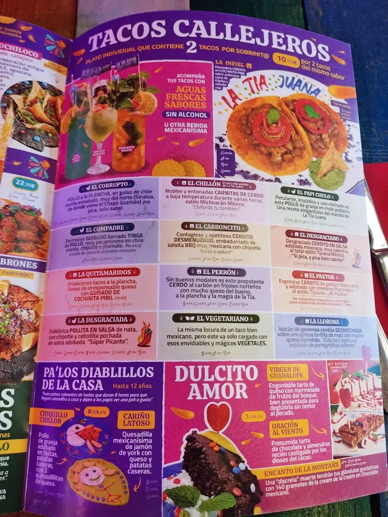 Menu_La Tía Juana Murcia_Murcia_image_4