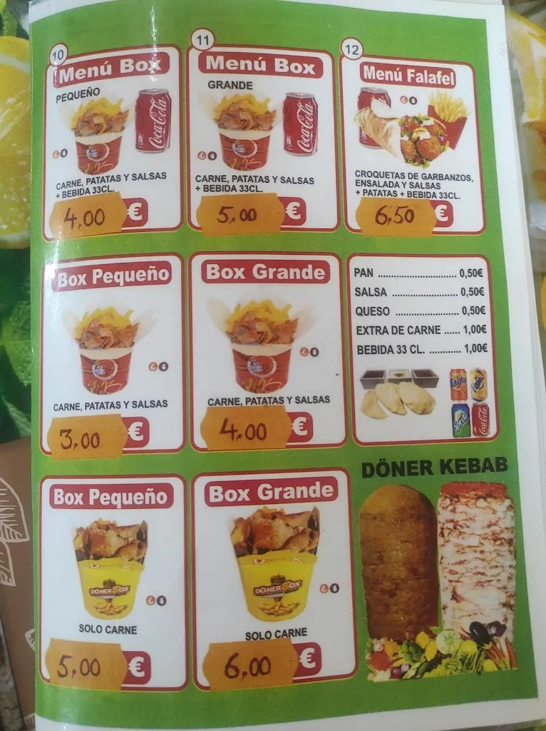Menu_Doner kebab restaurant_Redován_image_4