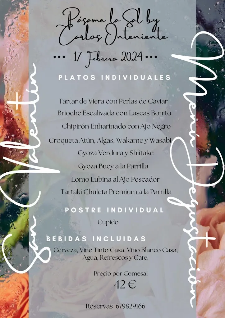 Menu_Pásame la Sal by Carlos Onteniente | Restaurante en Santomera_Santomera_image_1