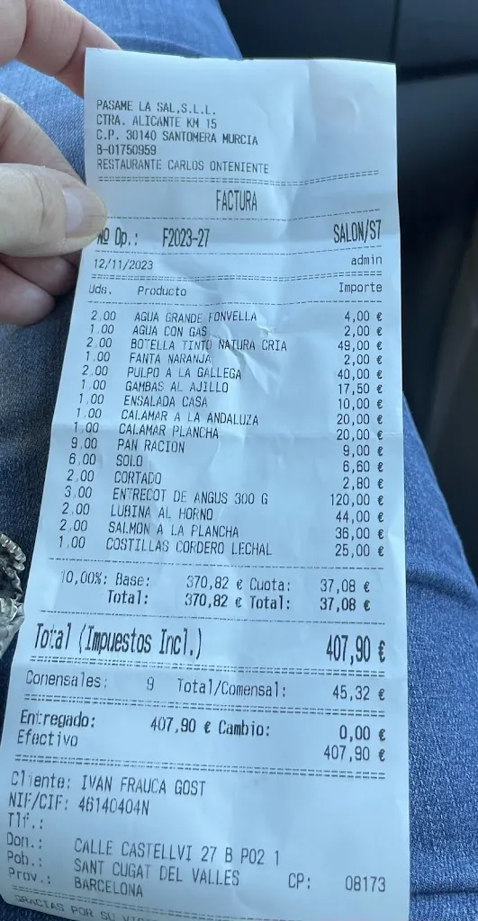 Elisenda Sitjà_Pásame la Sal by Carlos Onteniente | Restaurante en Santomera_Santomera_review