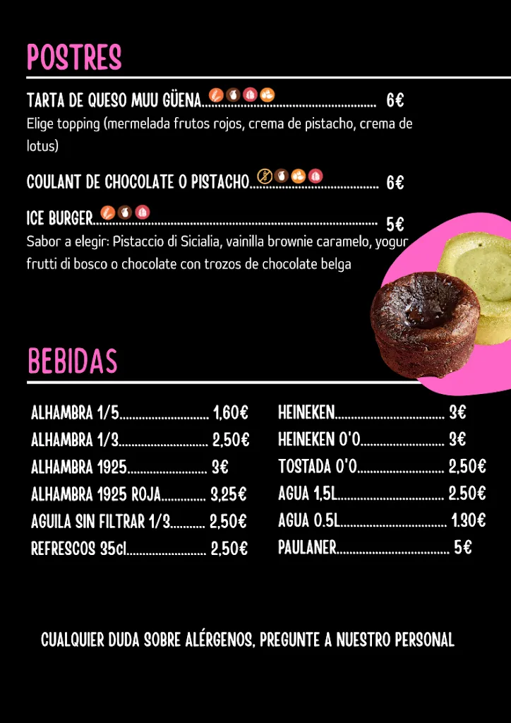 Menu_Muu Güena Burgers Santomera_Santomera_image_1