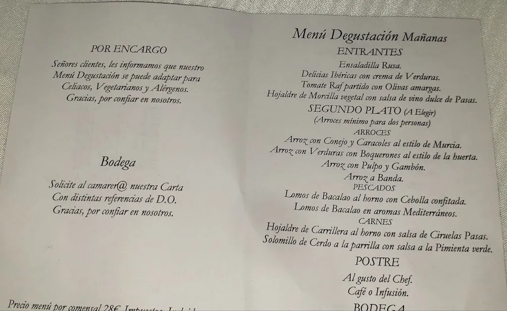 Menu_La Casa de Salvador_Sangonera la Verde_immagine_2