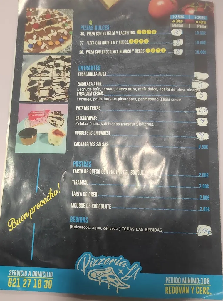 Menu_Pizzeria L. A._Redován_image_3