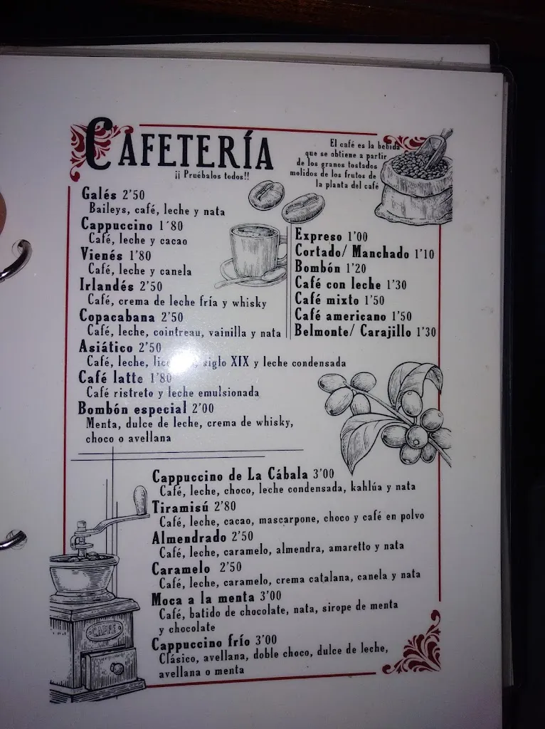 Menu_La Cábala Bar_Sangonera la Verde_image_4