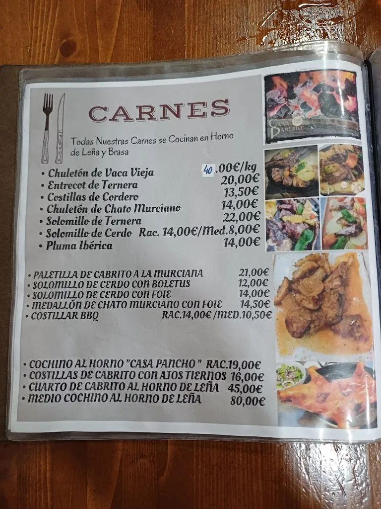 Menu_Restaurante Casa Pancho_Sangonera la Verde_image_1