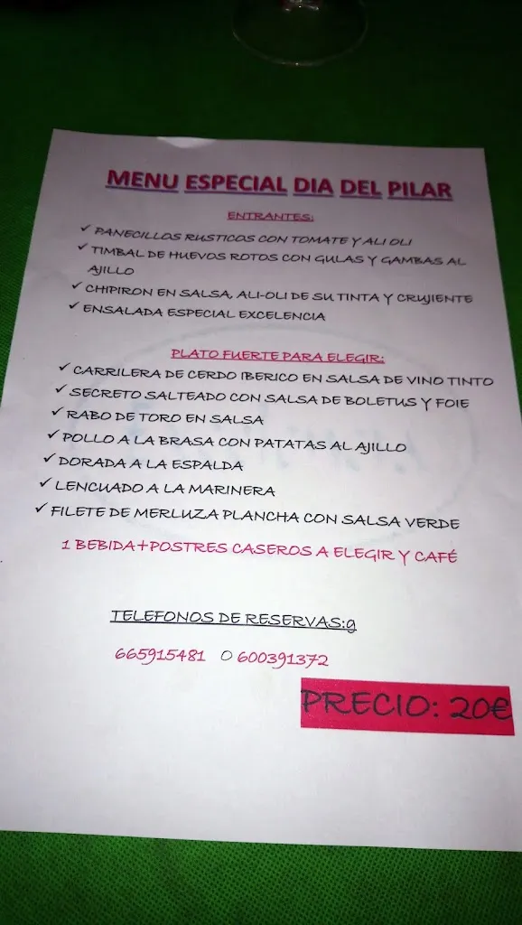 Menu_Brasería Cervecería Excelencia_Redován_image_1