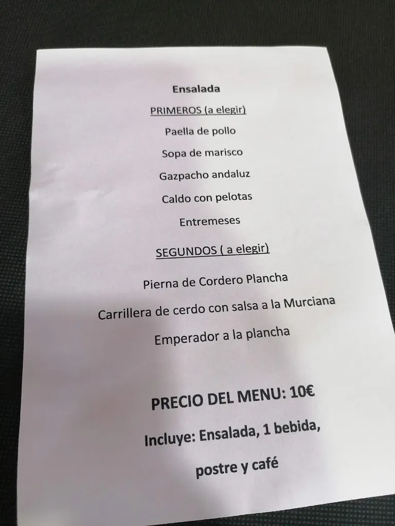 Menu_Mesón Las 4 Torres del Atardecer_Sangonera la Verde_image_1