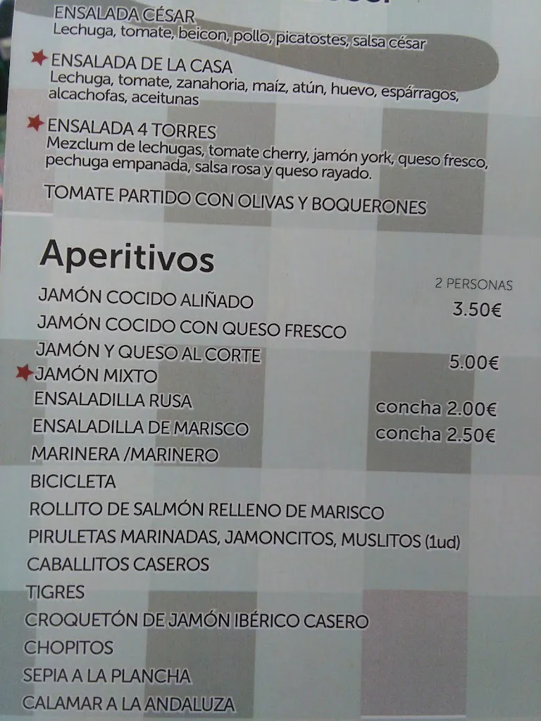 Menu_Mesón Las 4 Torres del Atardecer_Sangonera la Verde_image_2