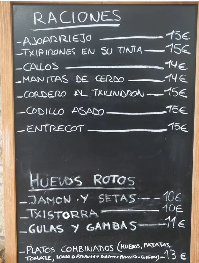 Menu_El Txoko de Egüés_Abáigar_immagine_4