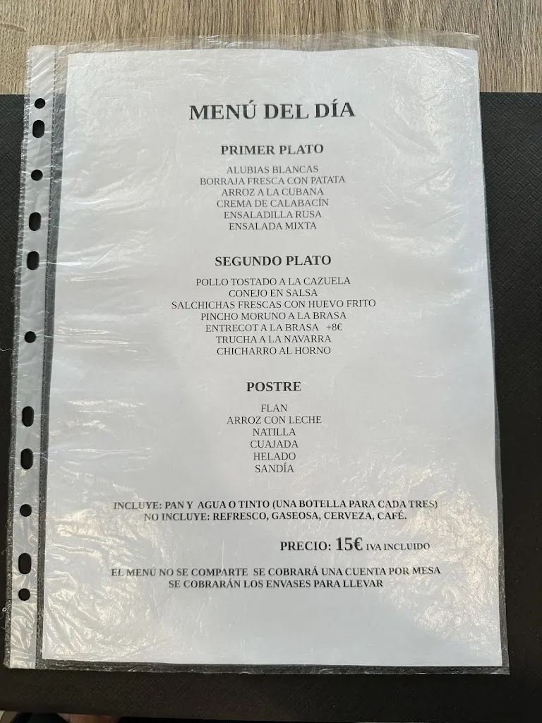 Menu_Bar Restaurante Mavi_Abáigar_image_3