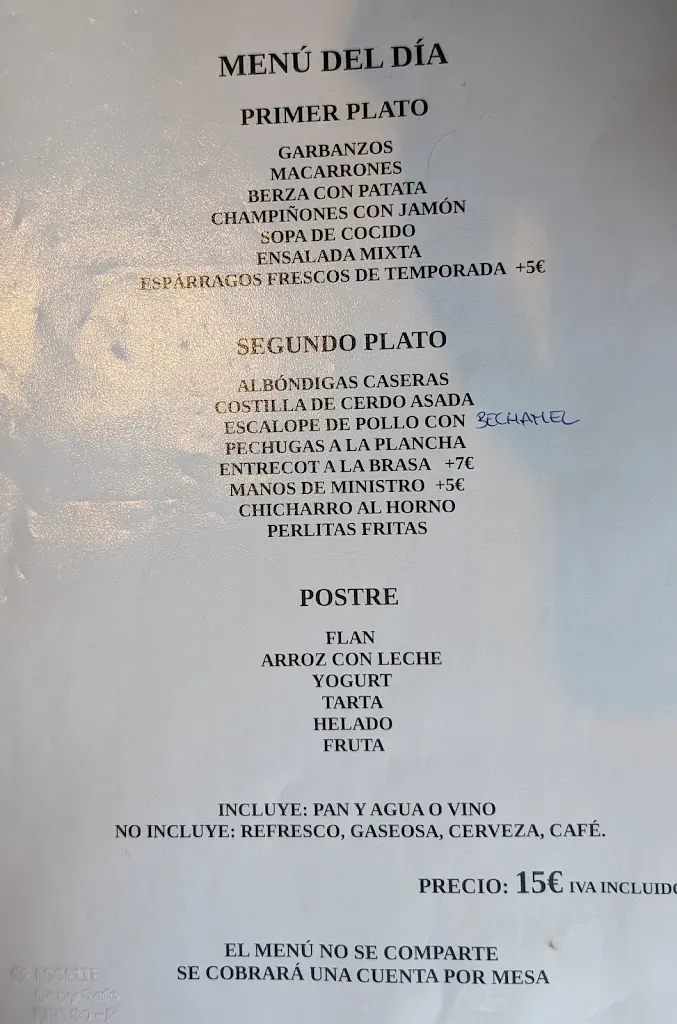 Menu_Bar Restaurante Mavi_Abáigar_image_4