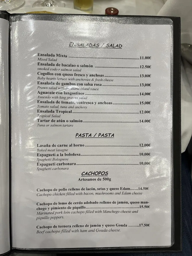 Menu_El Gallego_Pilar de la Horadada_image_3