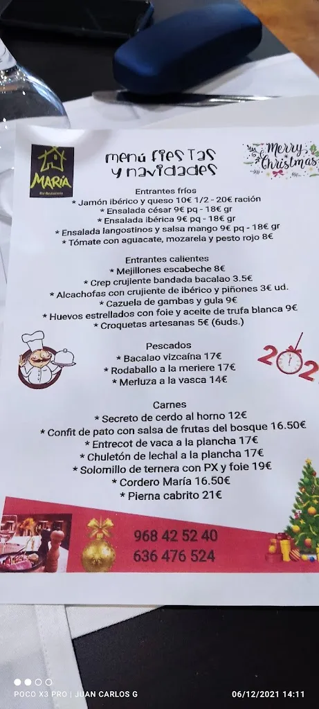 Menu_Restaurante Casa María de Totana_Totana_image_1