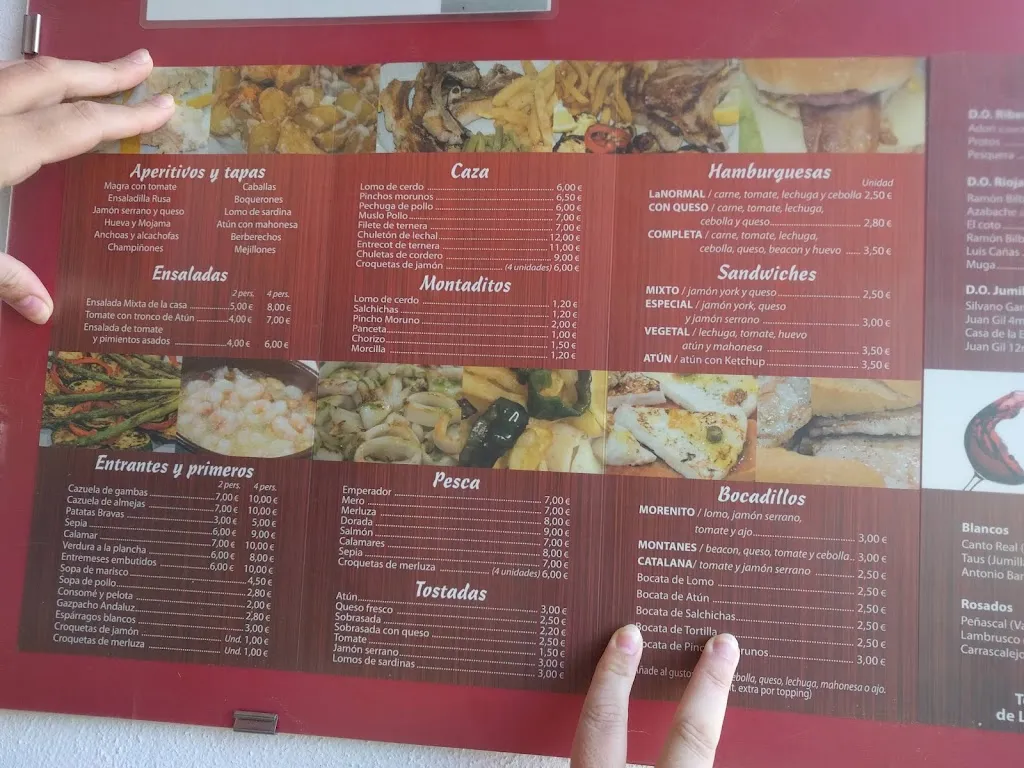 Menu_Restaurante Los Morenos_Totana_immagine_2