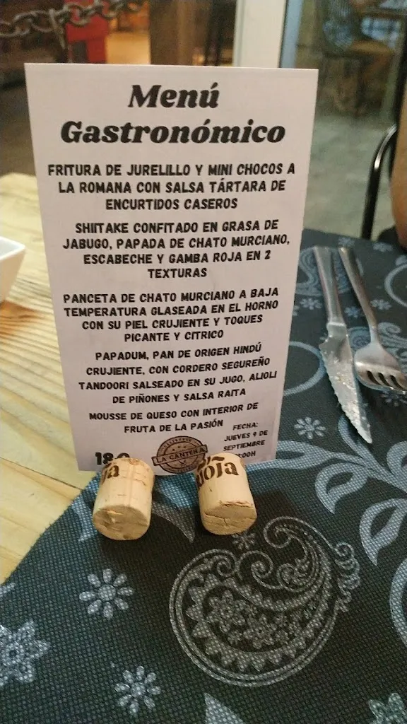 Menu_La Cantera Gastrobar_Totana_image_4