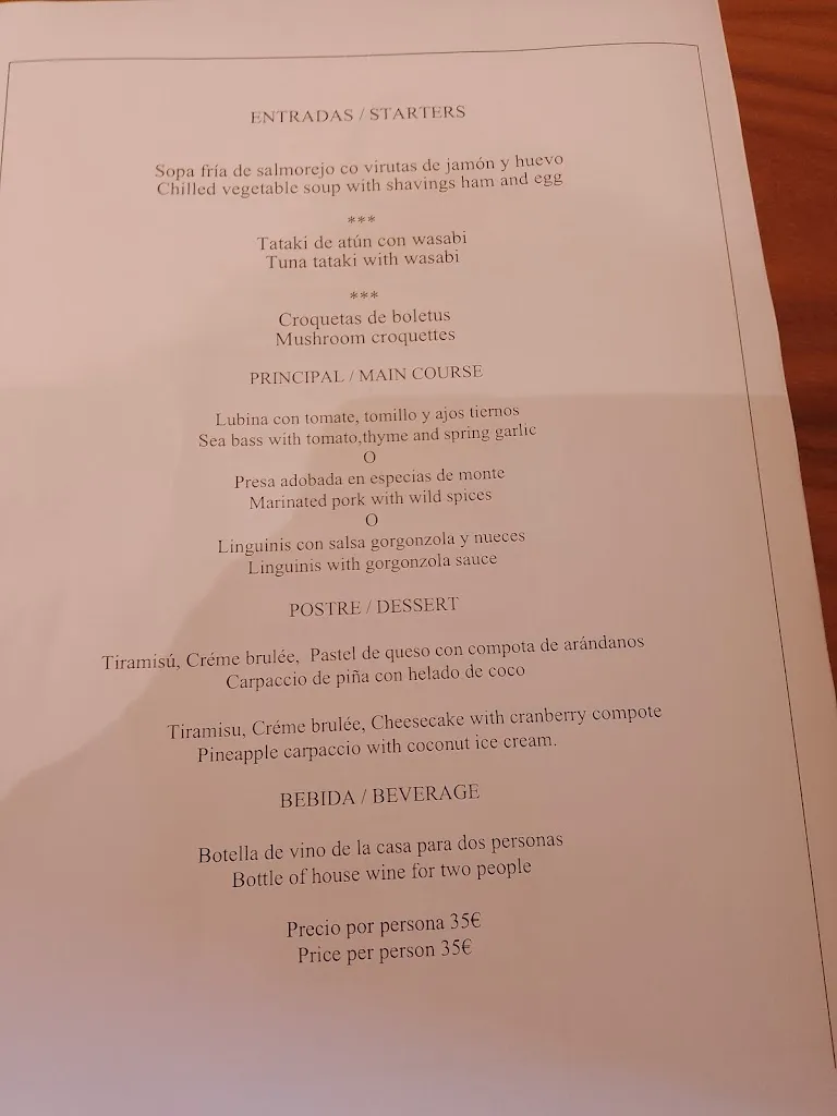 Menu_Restaurante Casa Araez_Pilar de la Horadada_image_3