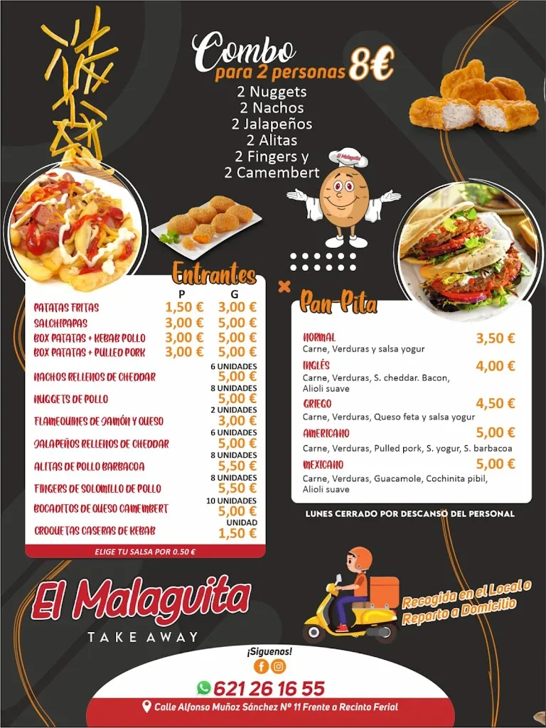 Menu_El Malaguita Take away_Totana_image_1