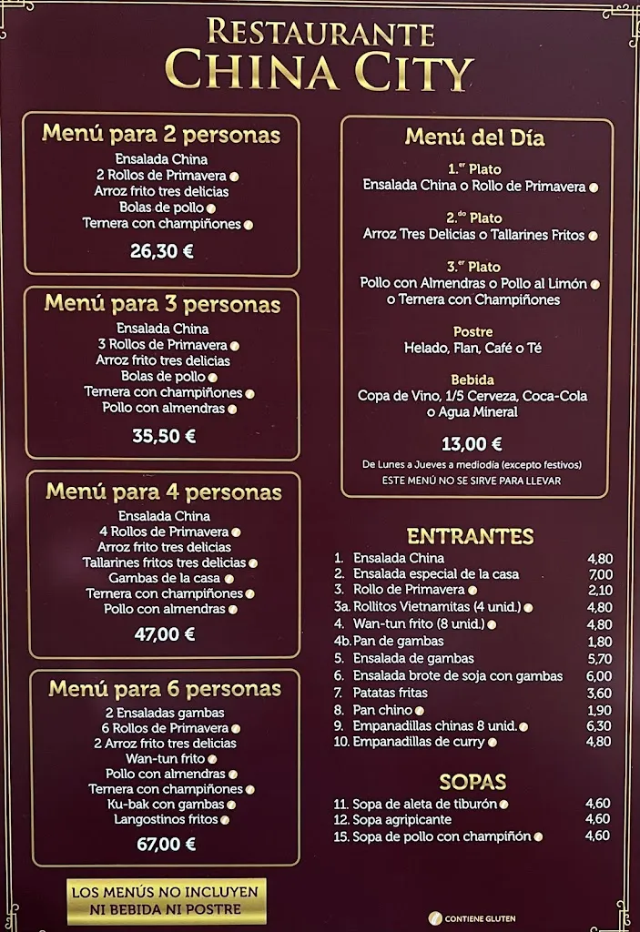 Menu_China City_Totana_image_1