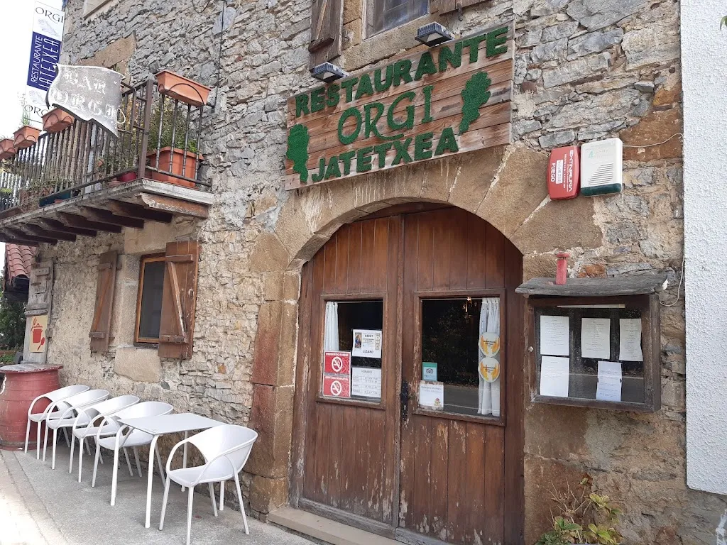 Orgi jatetxea restaurant in Anue