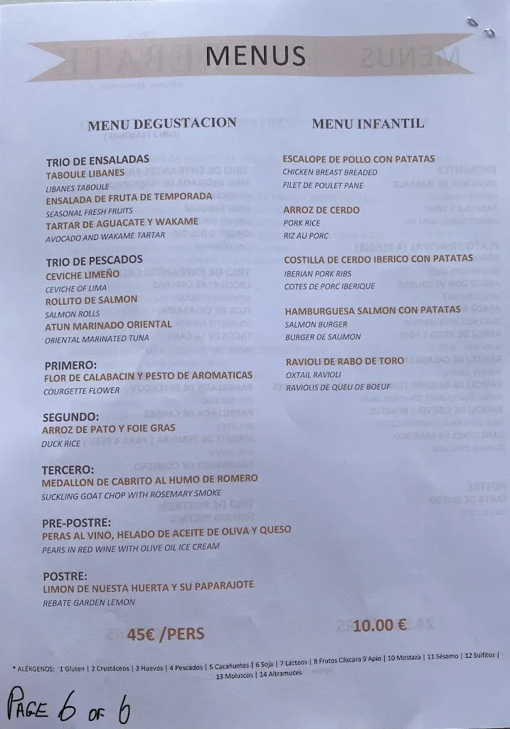 Menu_Restaurante Finca Rebate_Pilar de la Horadada_image_1
