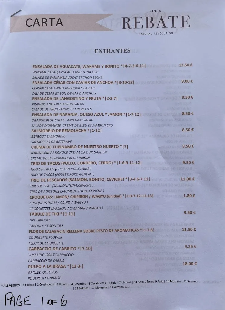 Menu_Restaurante Finca Rebate_Pilar de la Horadada_image_3