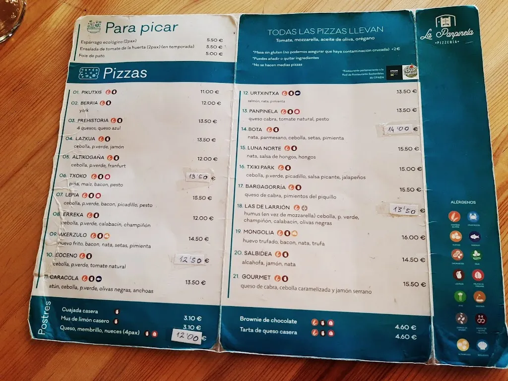 Menu_La Panpinela_Aranarache_image_1