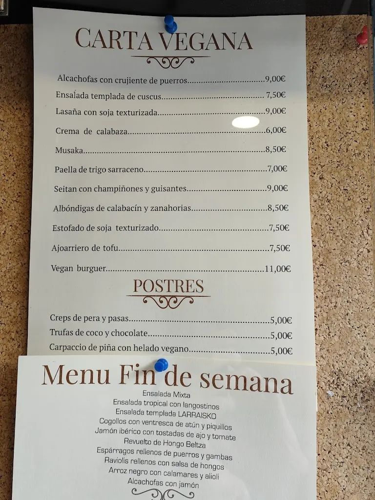 Menu_Restaurante Larraisko_Ansoáin/Antsoain_image_2