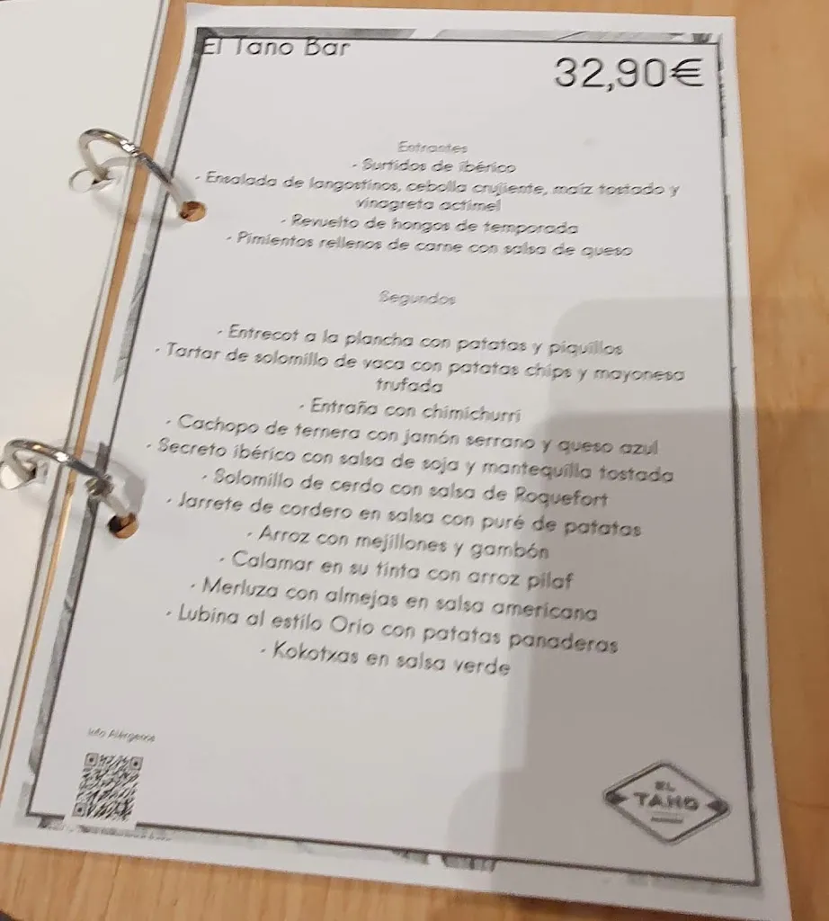 Menu_Bar EL TANO_Ansoáin/Antsoain_image_2