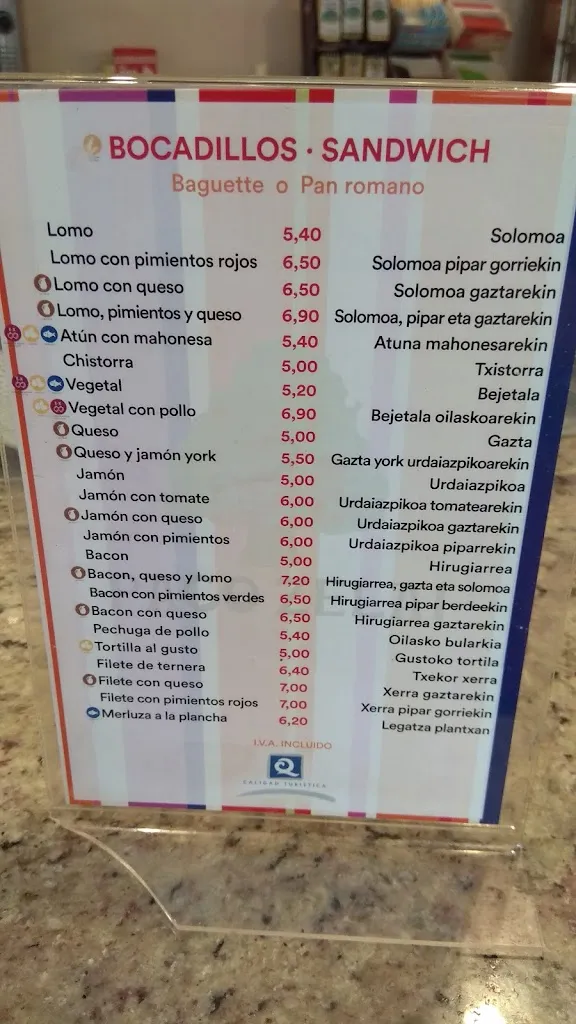 Menu_Bar de carretera_Araitz_image_2