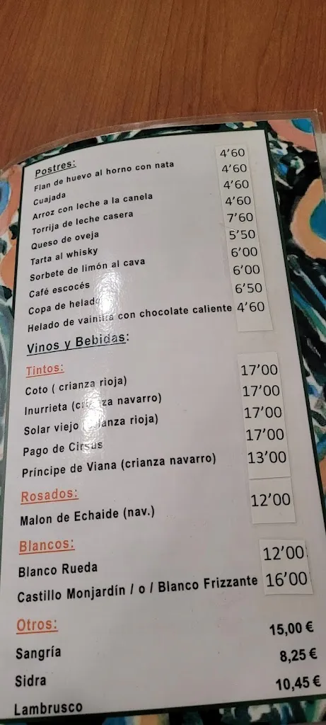 Menu_Román Restaurante_Arakil_image_2