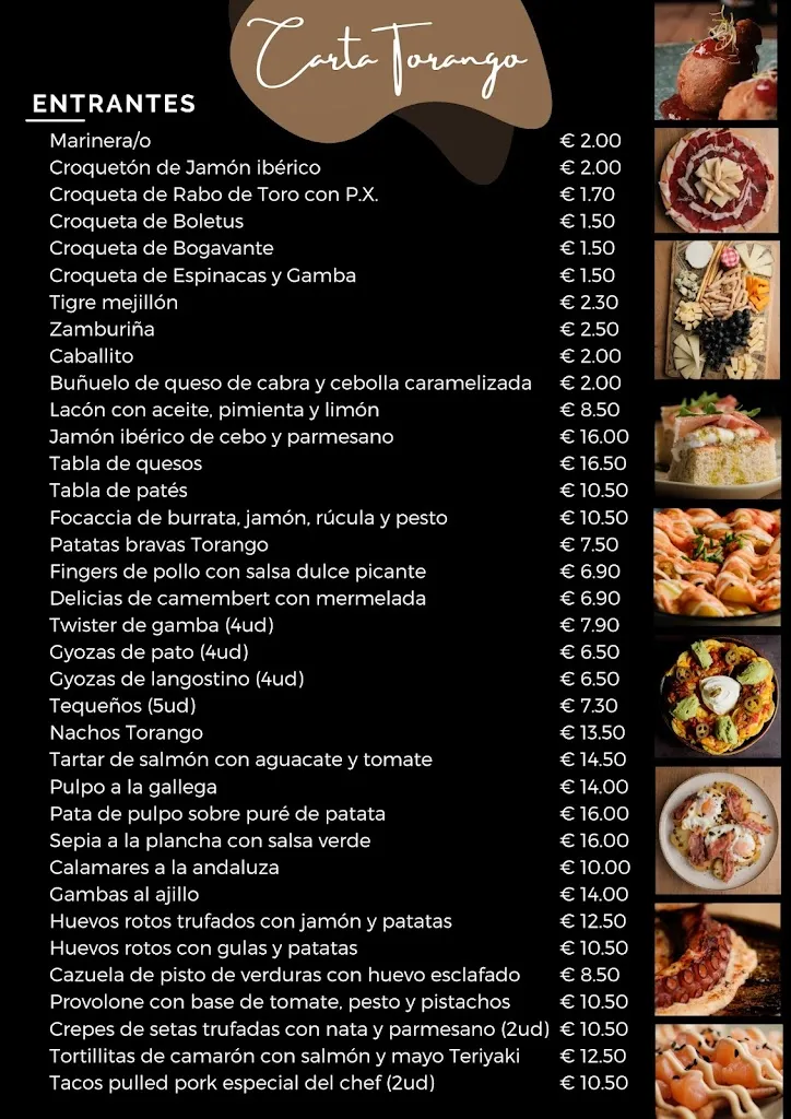 Menu_Torango Gastrobar_Pilar de la Horadada_image_3